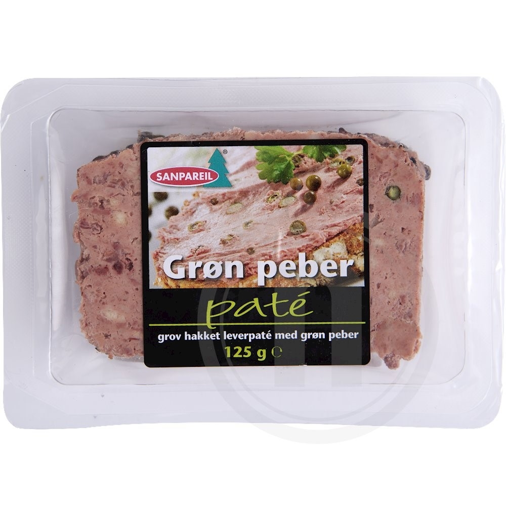 Paté m. grøn peber