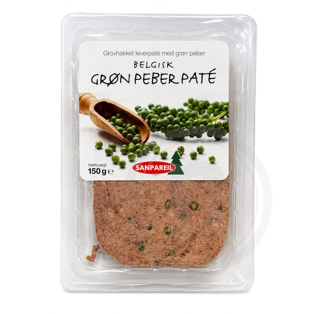 Paté m. grøn peber – produktbillede