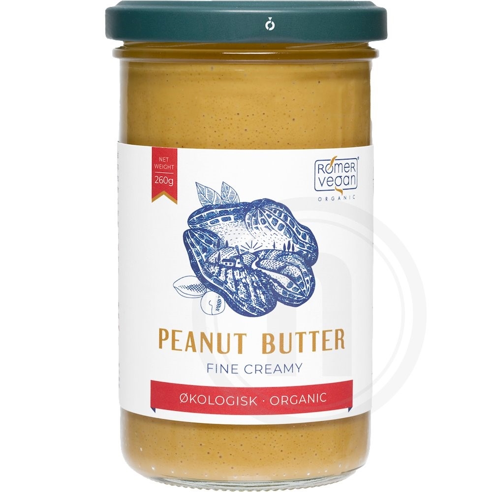 Rømer Vegan Peanutbutter creamy øko.