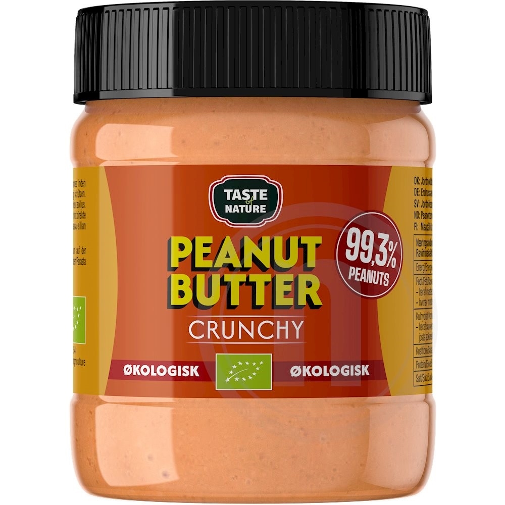 Peanutbutter crunchy øko.