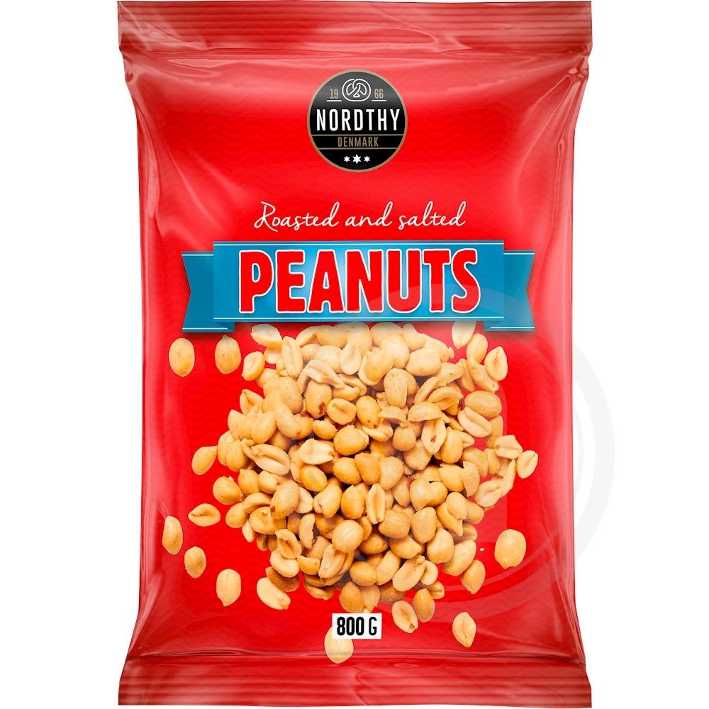 Nordthy Peanuts ristede og saltede