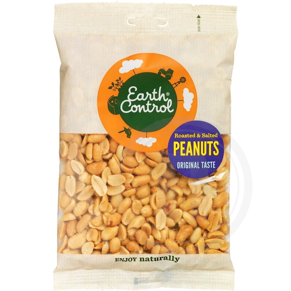 Earth Control Peanuts ristede og saltede