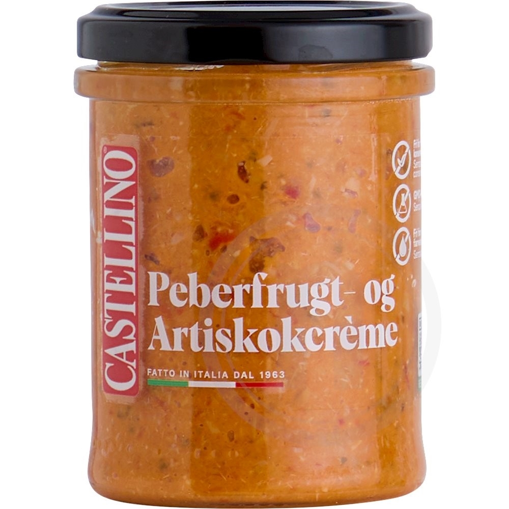 Peberfrugt- og artiskokcreme