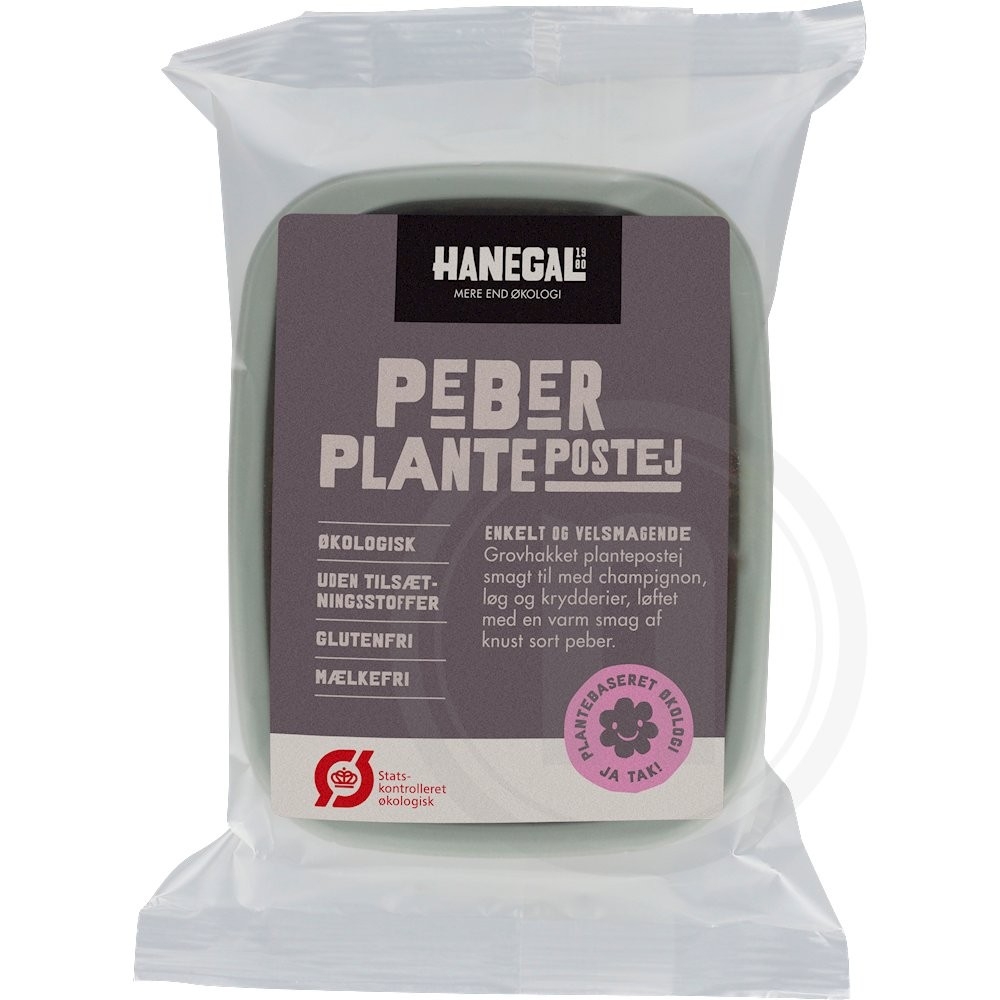 Peberplantepostej – produktbillede
