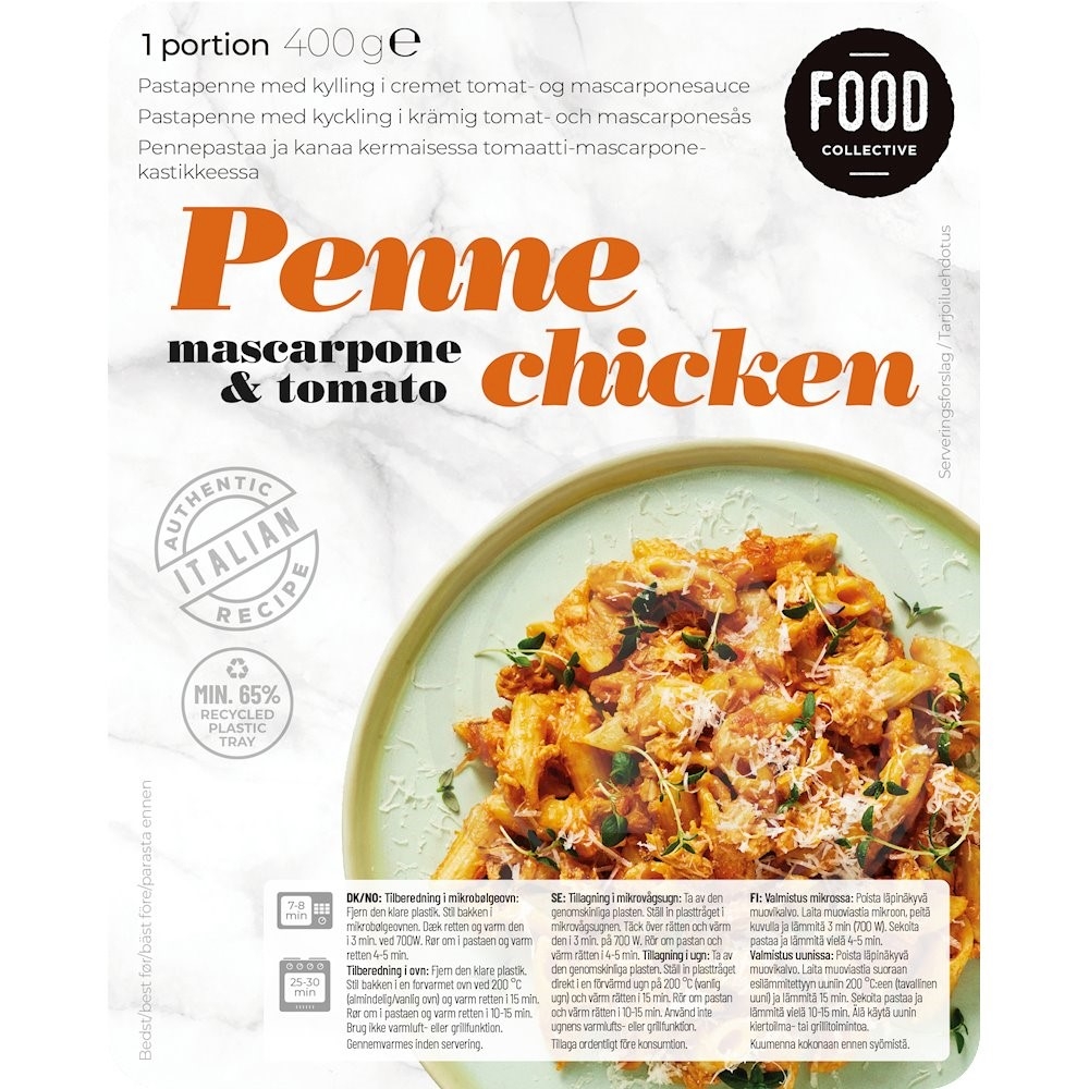 Penne chicken m. mascarpone