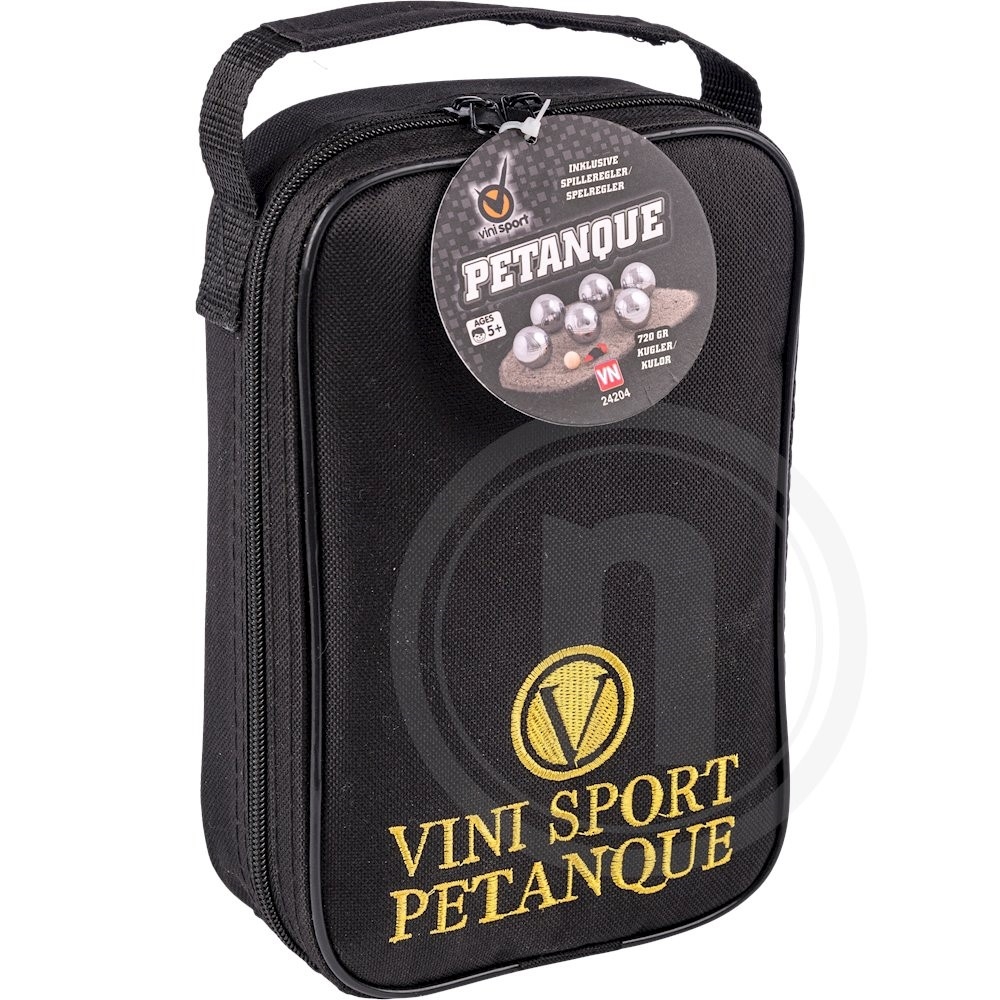 Vini Sport Pétanque sæt med taske 6 kugler