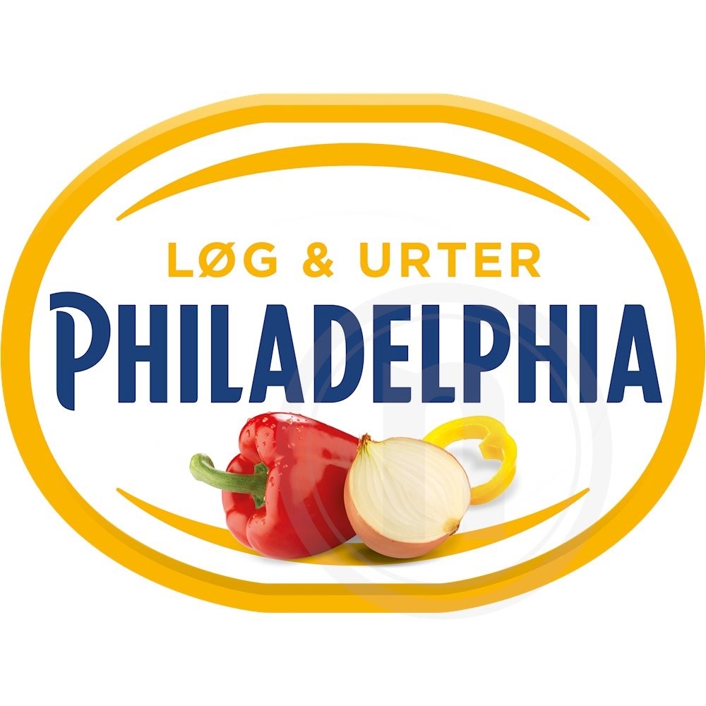 Philadelphia m. løg og urter