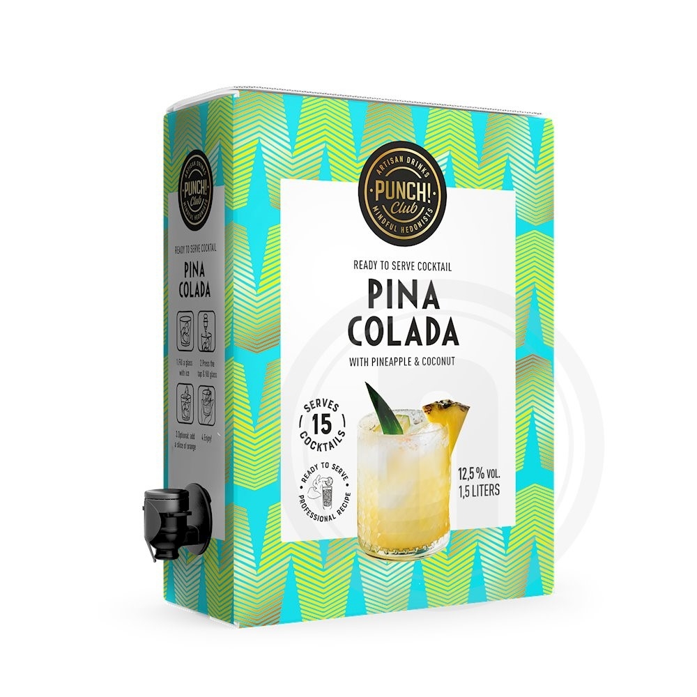 Pina Colada (12,5) fra Punch! Club Leveret med