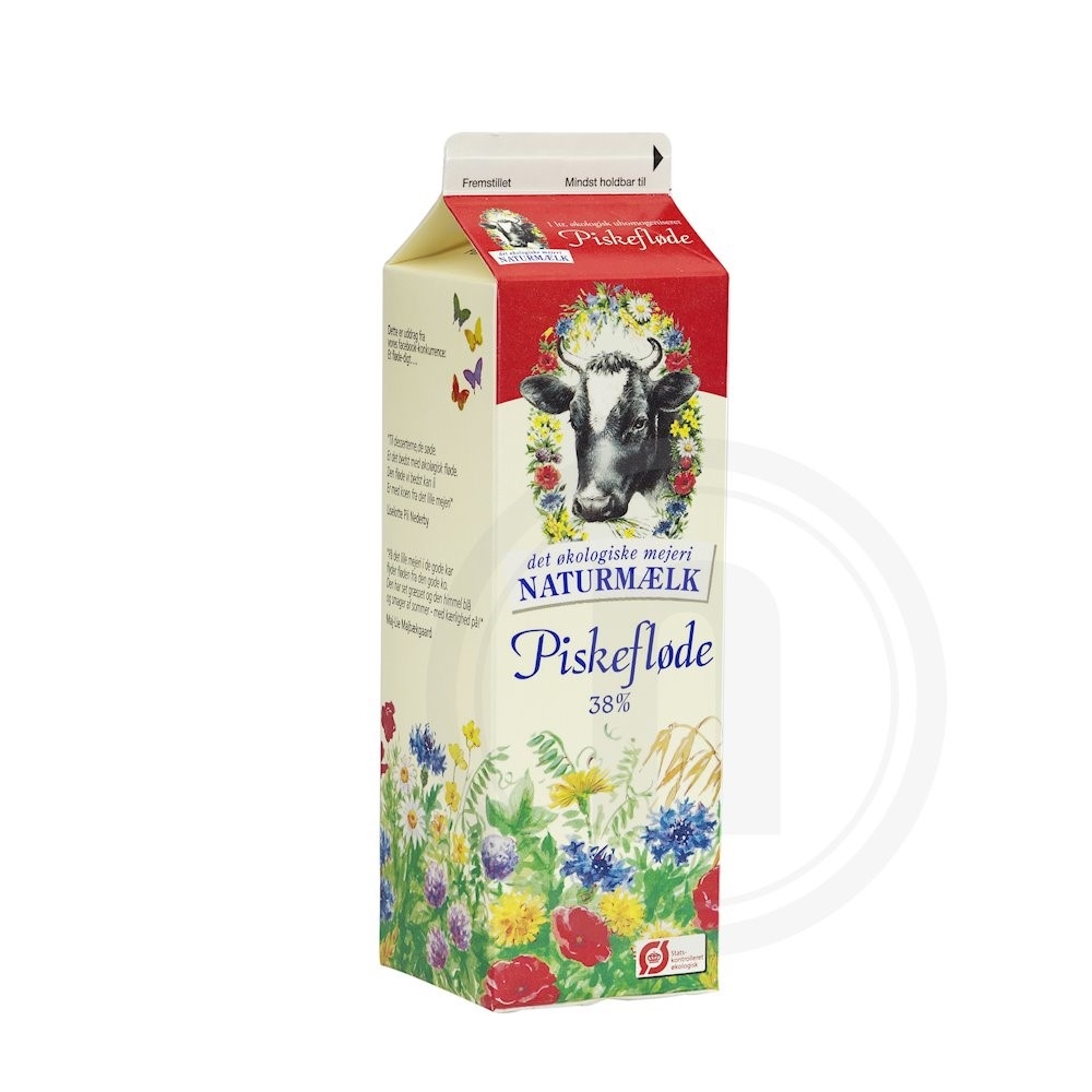 Naturmælk Piskefløde Økologisk 38%