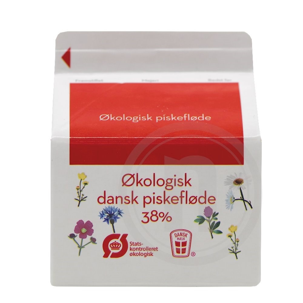 Piskefløde 38% øko