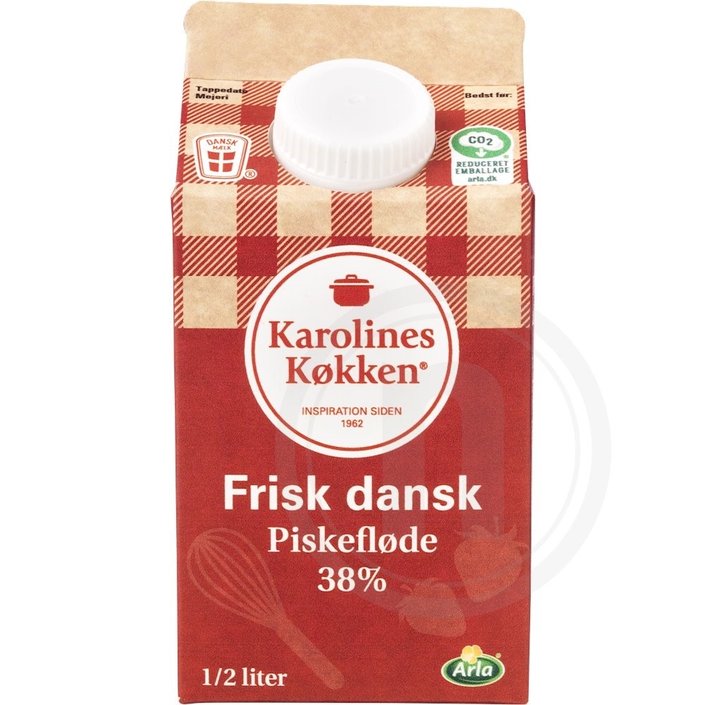 Piskefløde 38%
