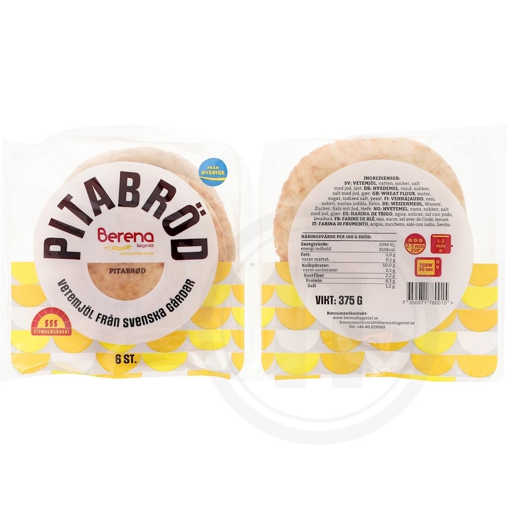 Berena Bageriet Pitabrød