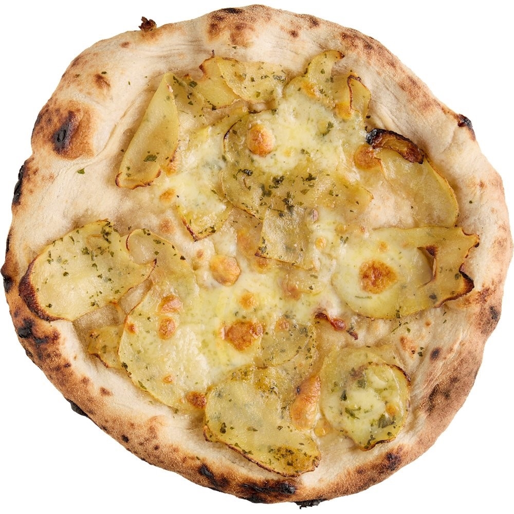 Pizza m. kartoffel øko.