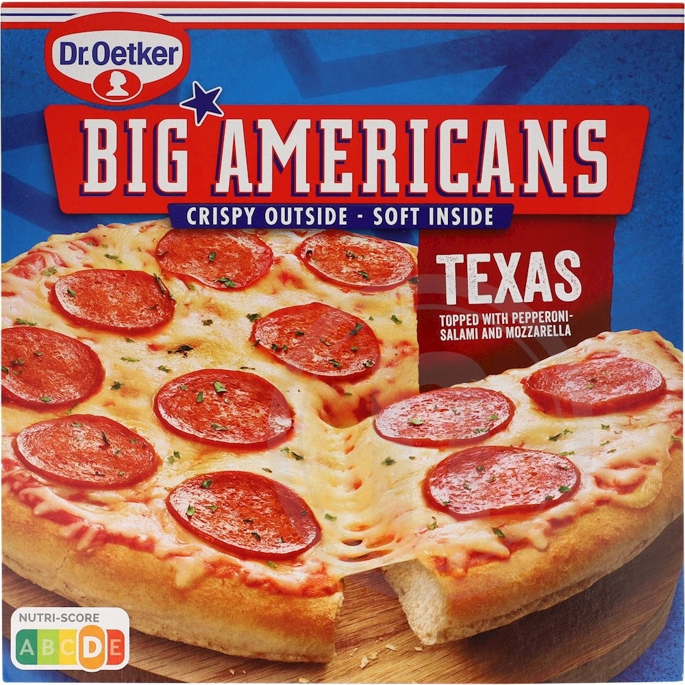 Dr. Oetker Big Americans Pizza med Pepperoni