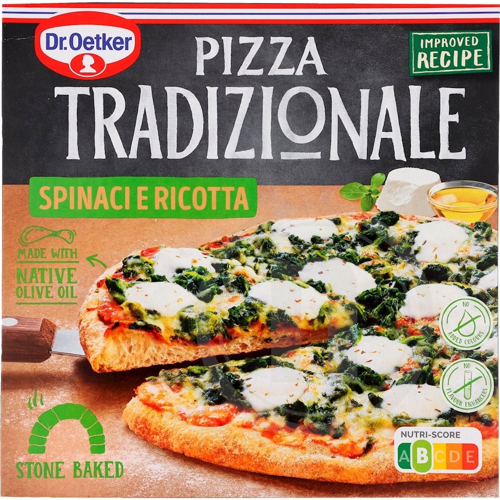 Dr. Oetker Frost Pizza Spinat og Ricotta