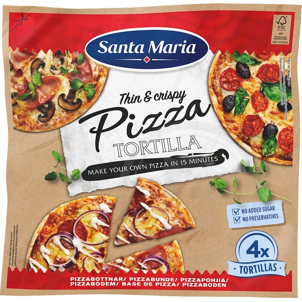Pizza tortilla