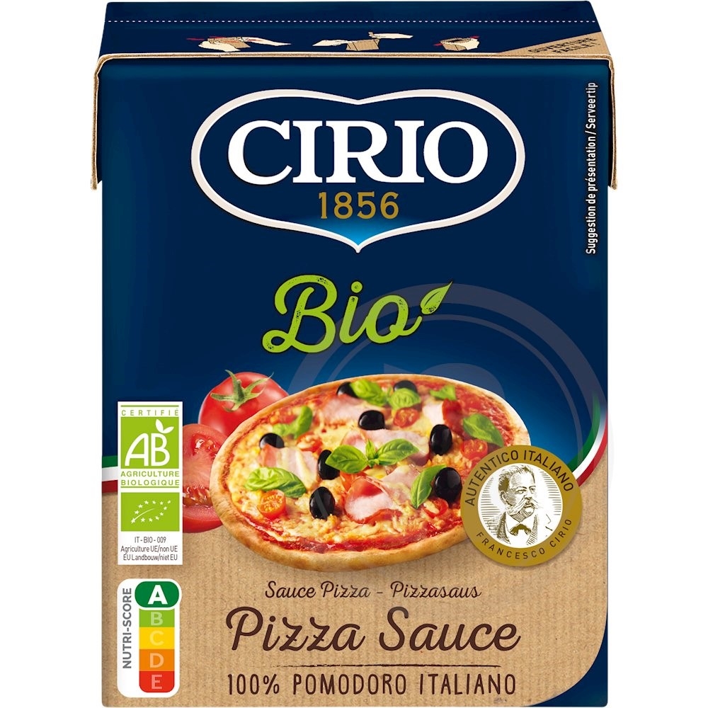 Cirio Pizzasauce Øko.