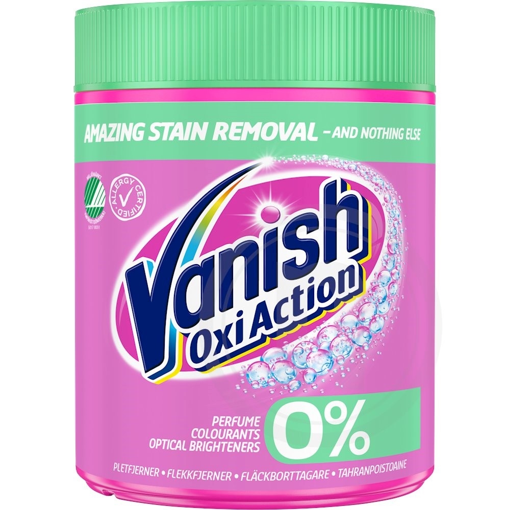 Vanish Pletfjernerpulver 0%