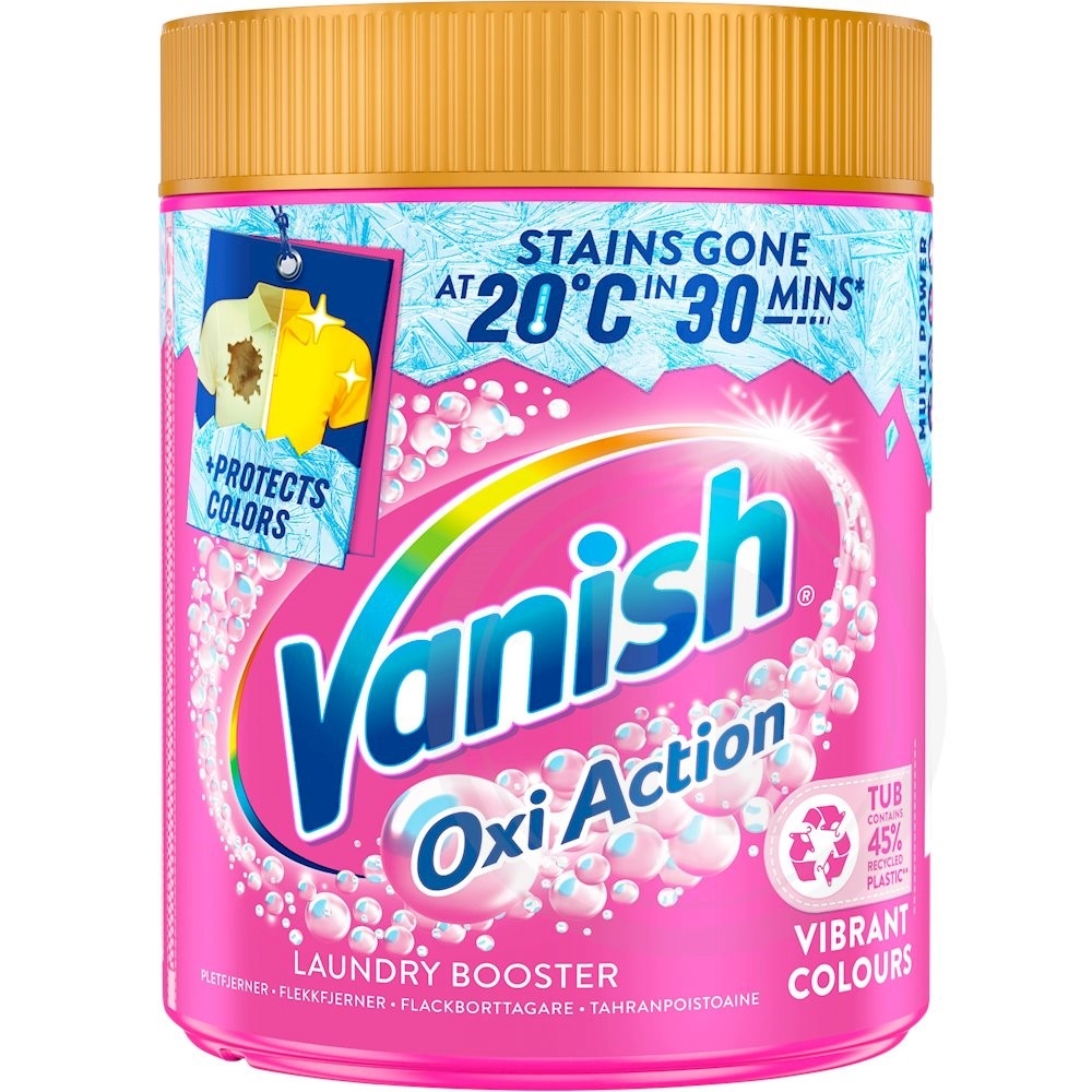 Vanish Pletfjernerpulver Farvet