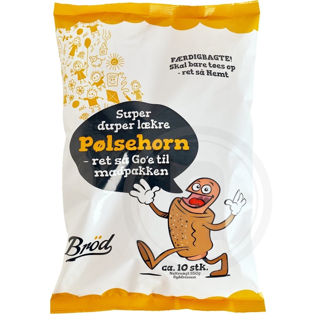 Pølsehorn færdigbagte ca. .