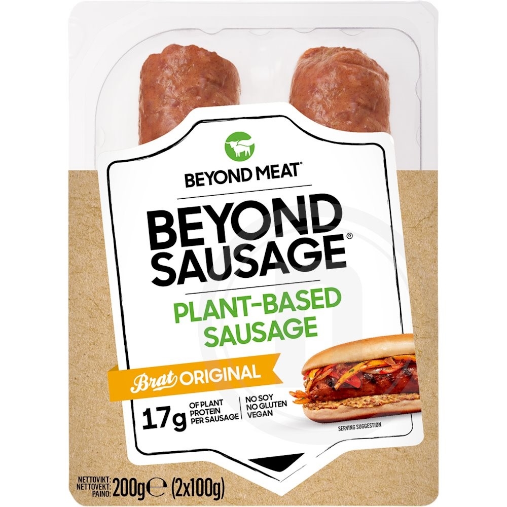 Plantebaserede pølser vegansk