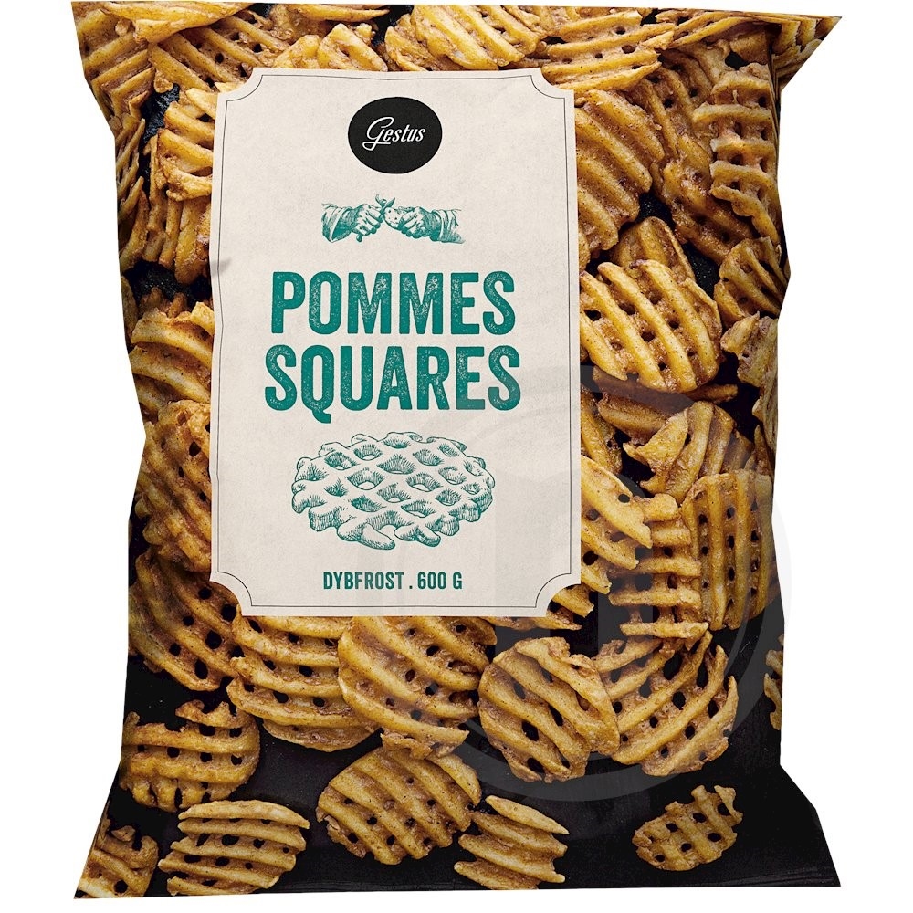 Pommes frites (firkantet)