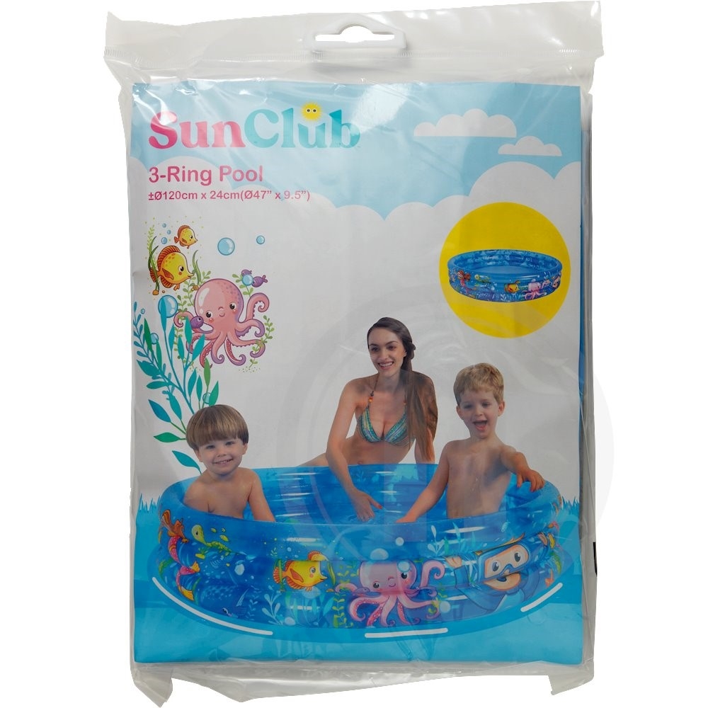 SunClub Pool med 3 Ringe