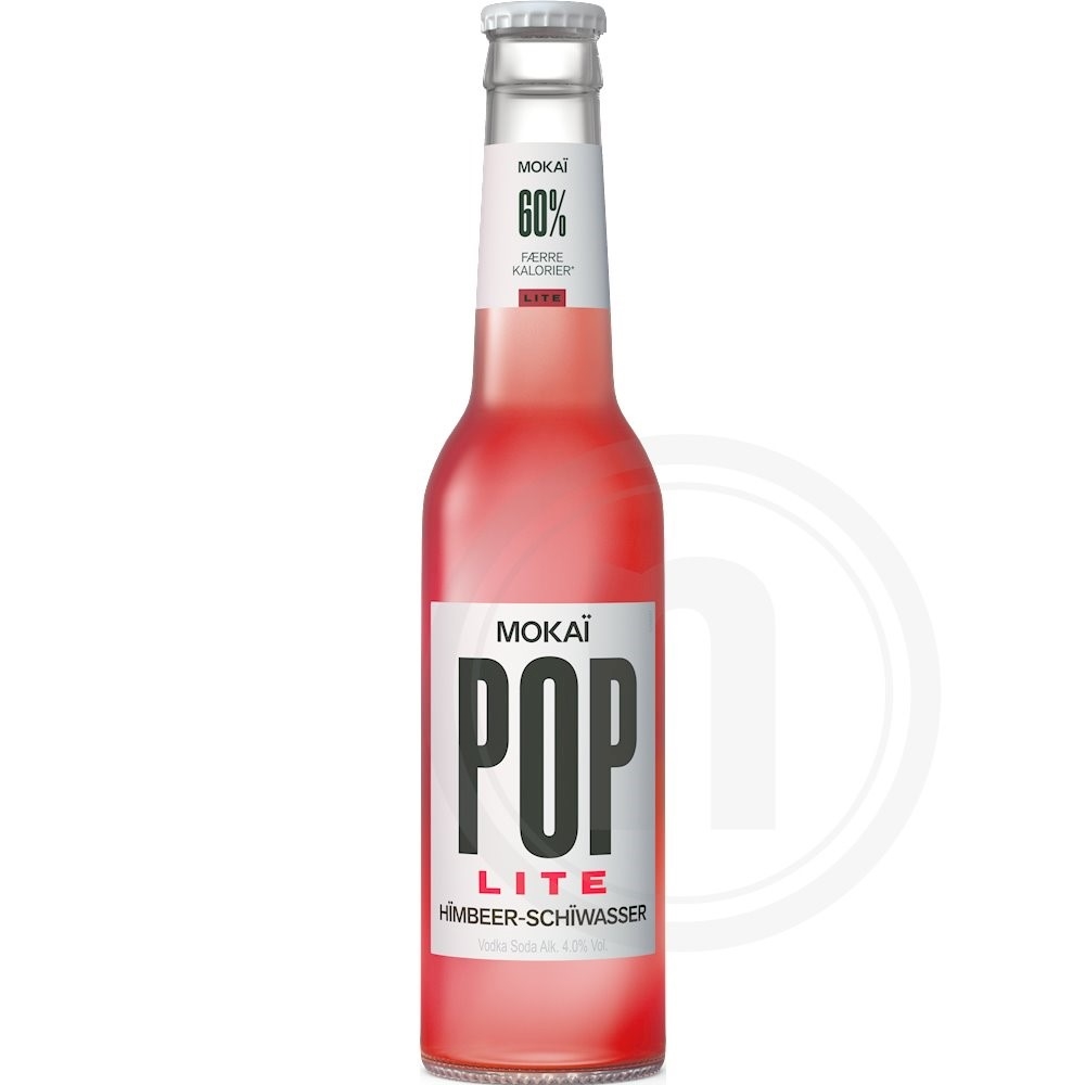 Mokaï Pop Himbeer-Schiwasser 4%