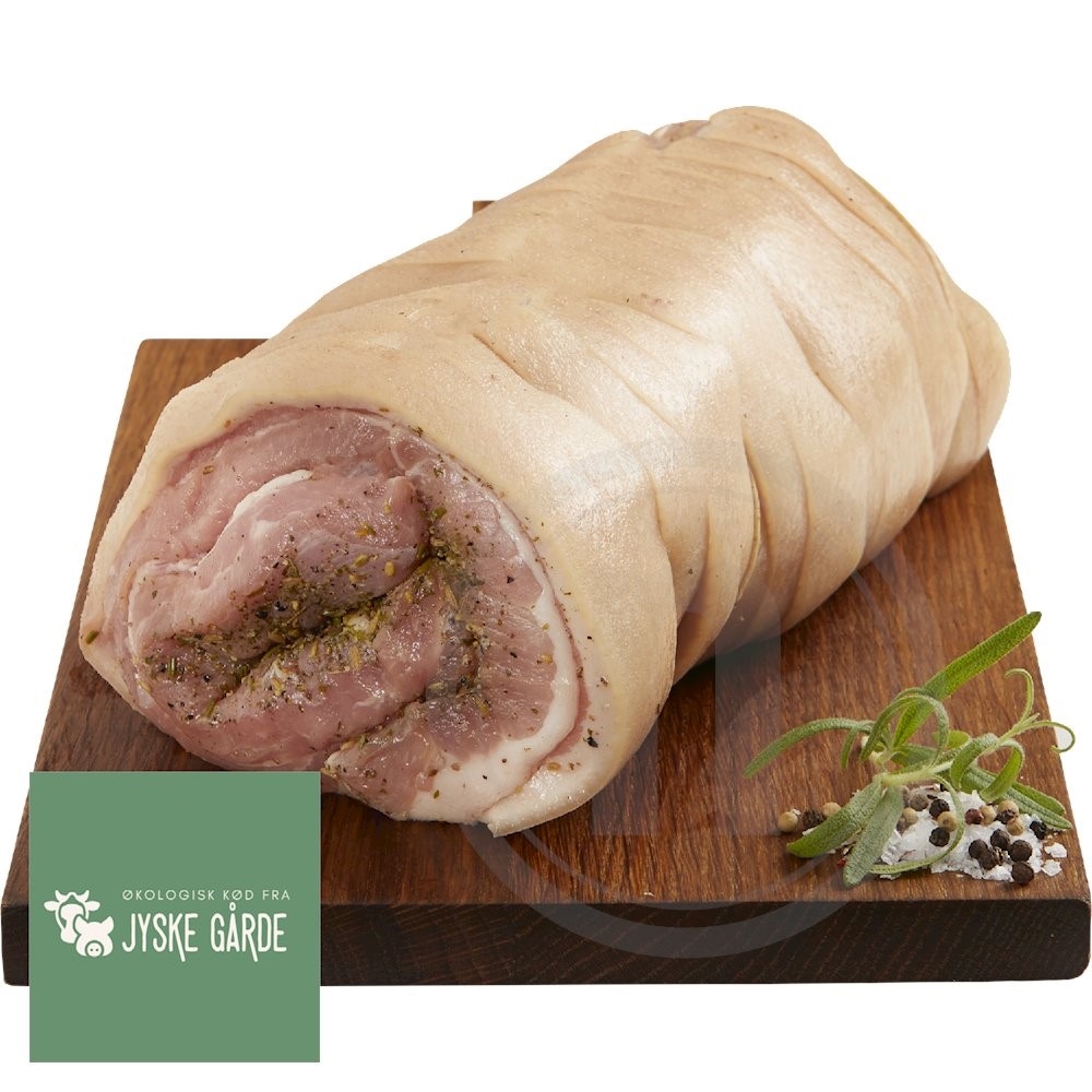 Porchetta m. krydderier øko.