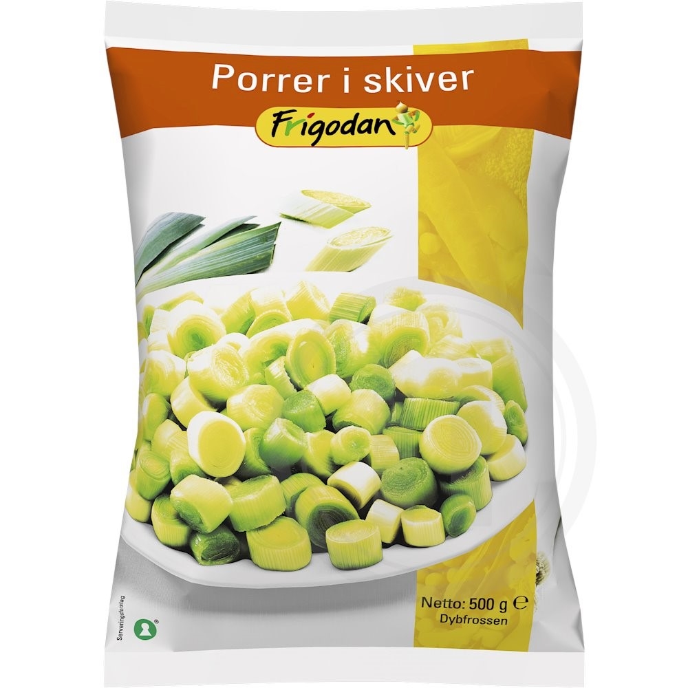 Frigodan Porrer i skiver