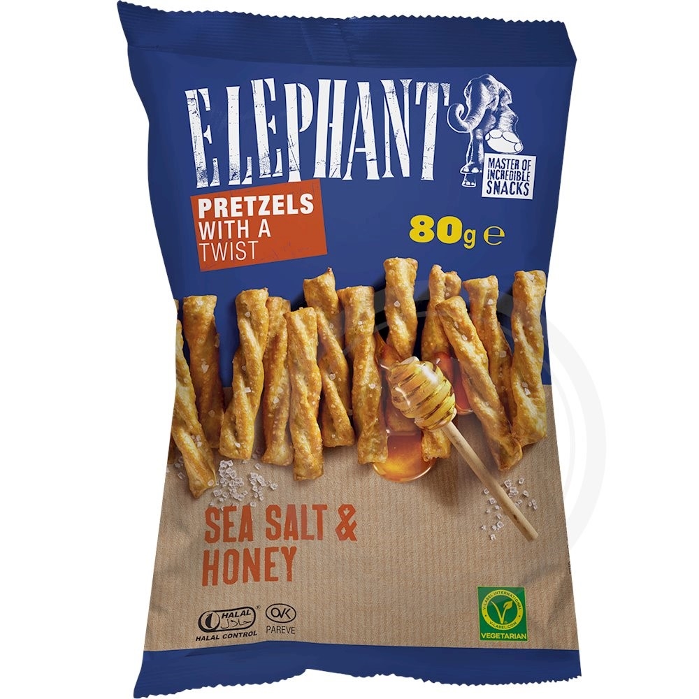 Pretzel twist m. honning