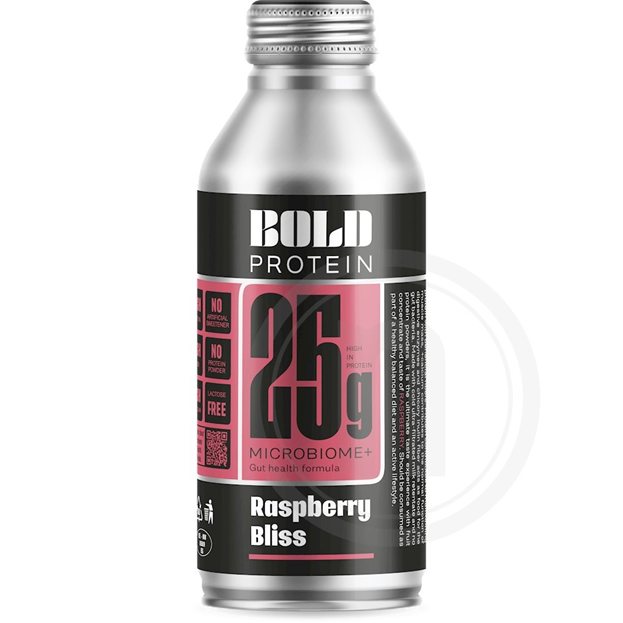 Bliss Raspberry Cream Protein Raspberry Bliss fra BOLD – Leveret med nemlig.com