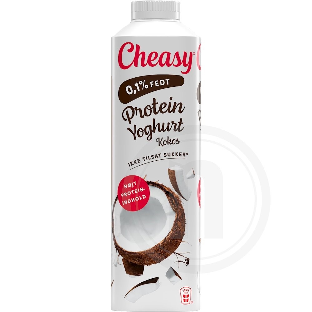 Protein Yoghurt med Kokos 0,1% Uden Tilsat Sukker