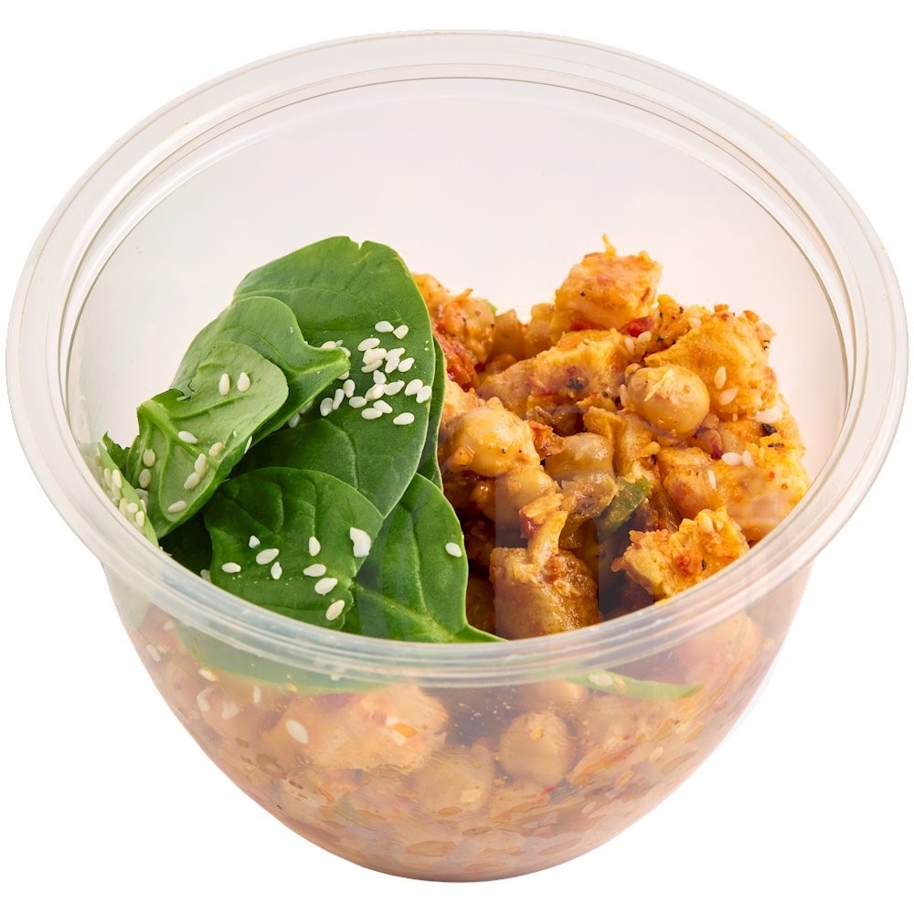 Delicate Proteinsalat m. kylling og kikærter