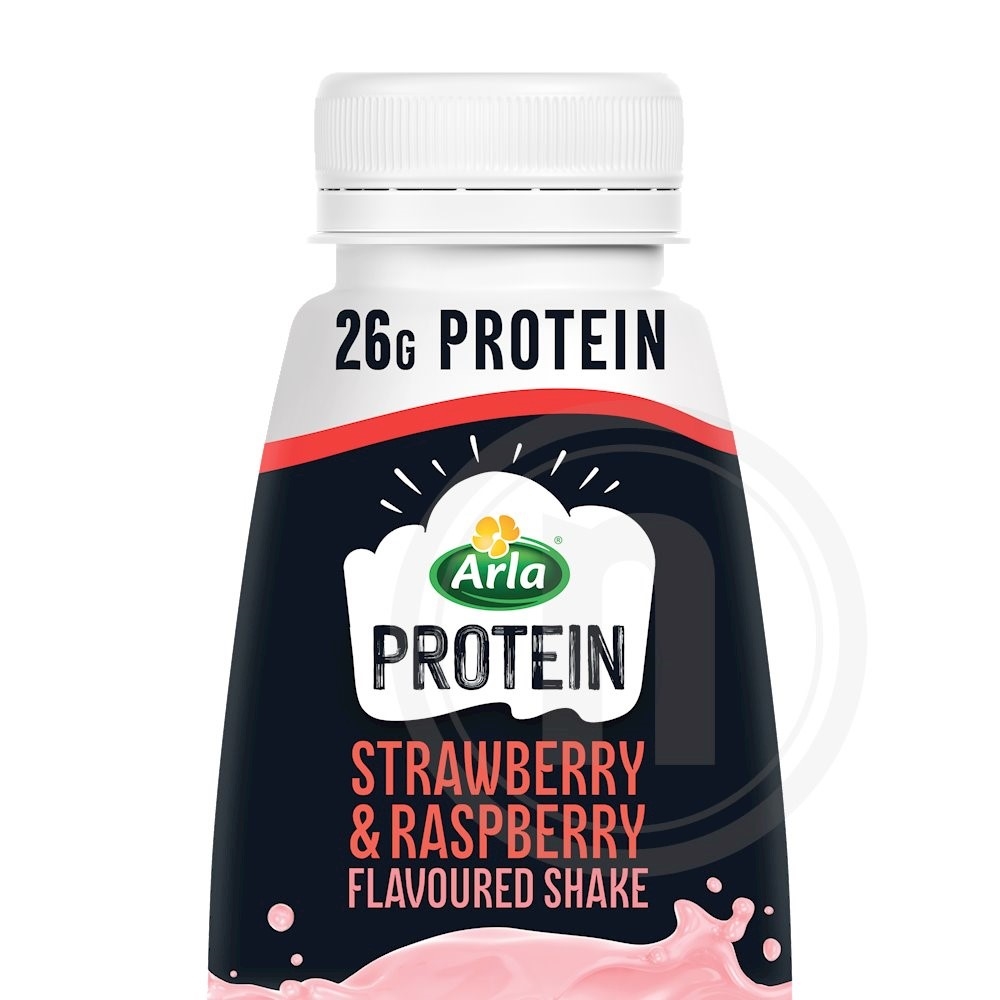 Proteinshake m. jordbær