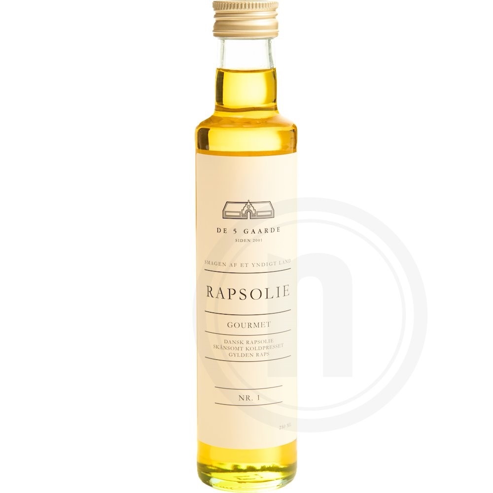 De 5 Gaarde Rapsolie gourmet koldpresset