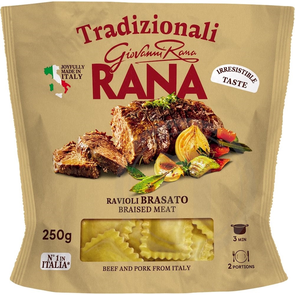 Rana Ravioli med gris og okse 250 g