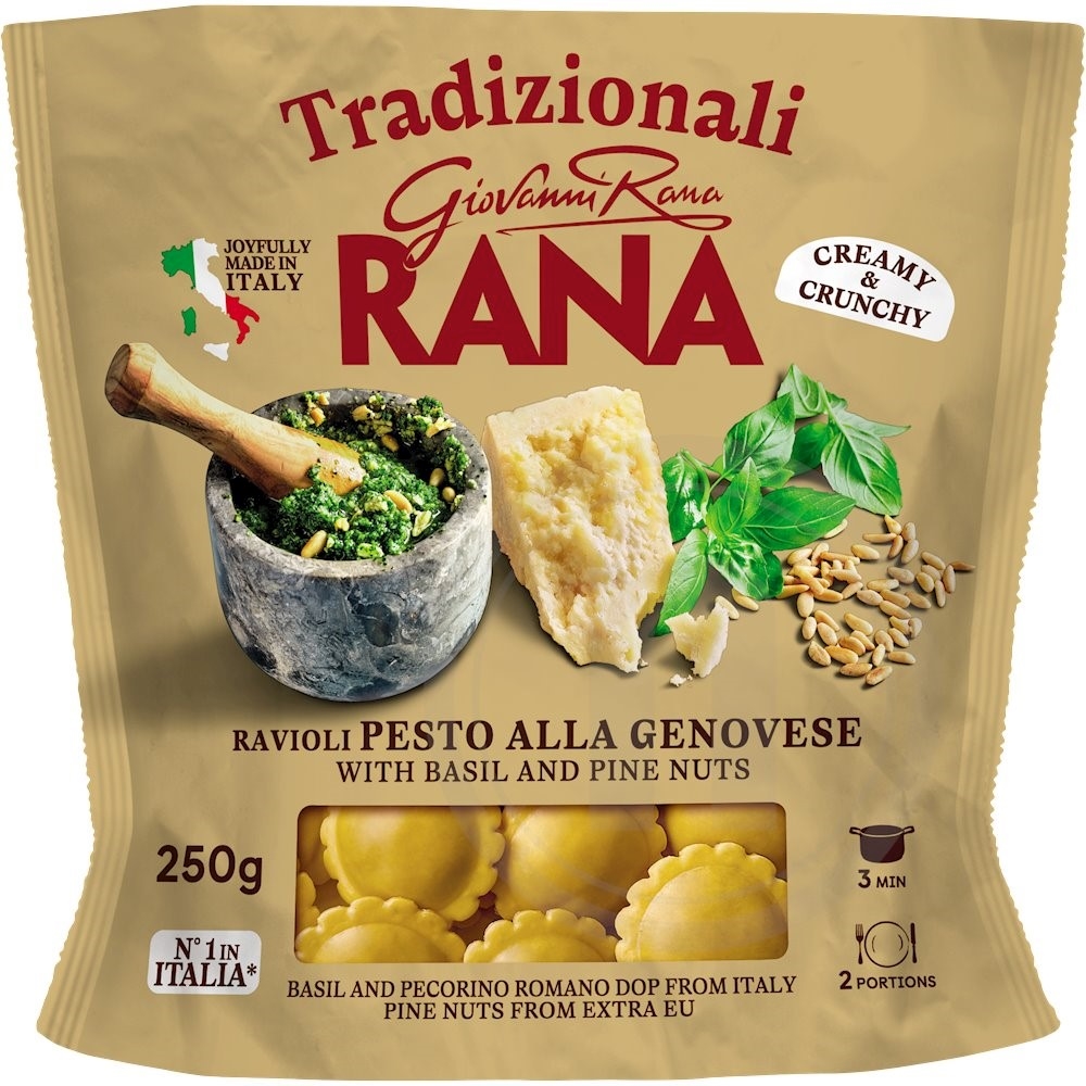Rana Ravioli m. pesto (frisk)