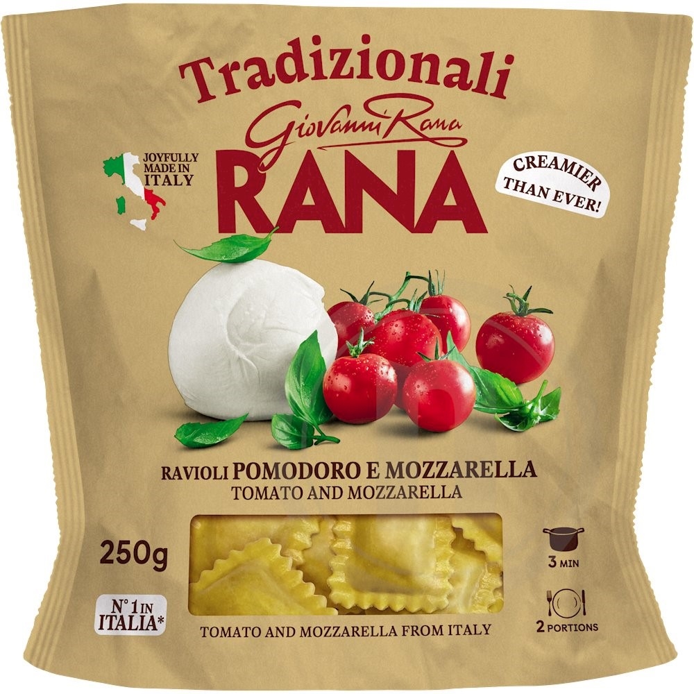 Ravioli m. tomat (frisk)