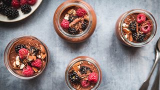 Vegansk chokolademousse