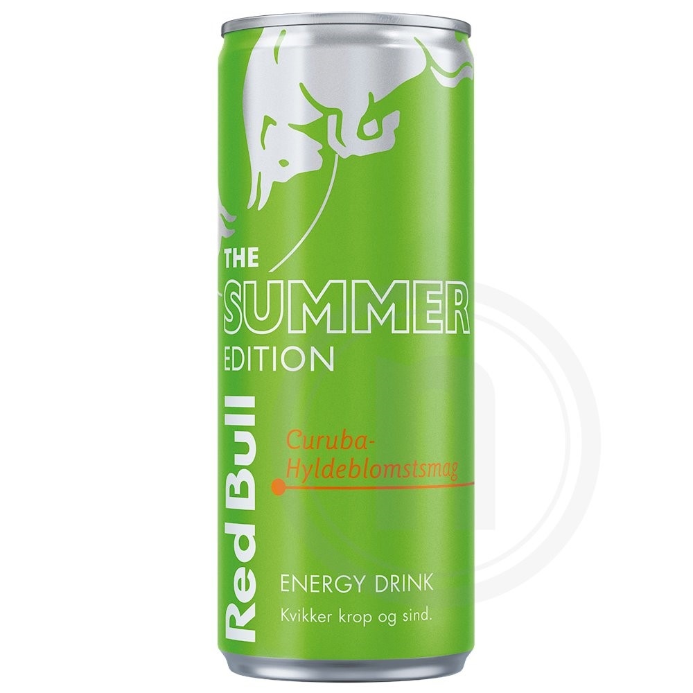 Red bull m curuba hyldeblomst fra red bull leveret med nemlig