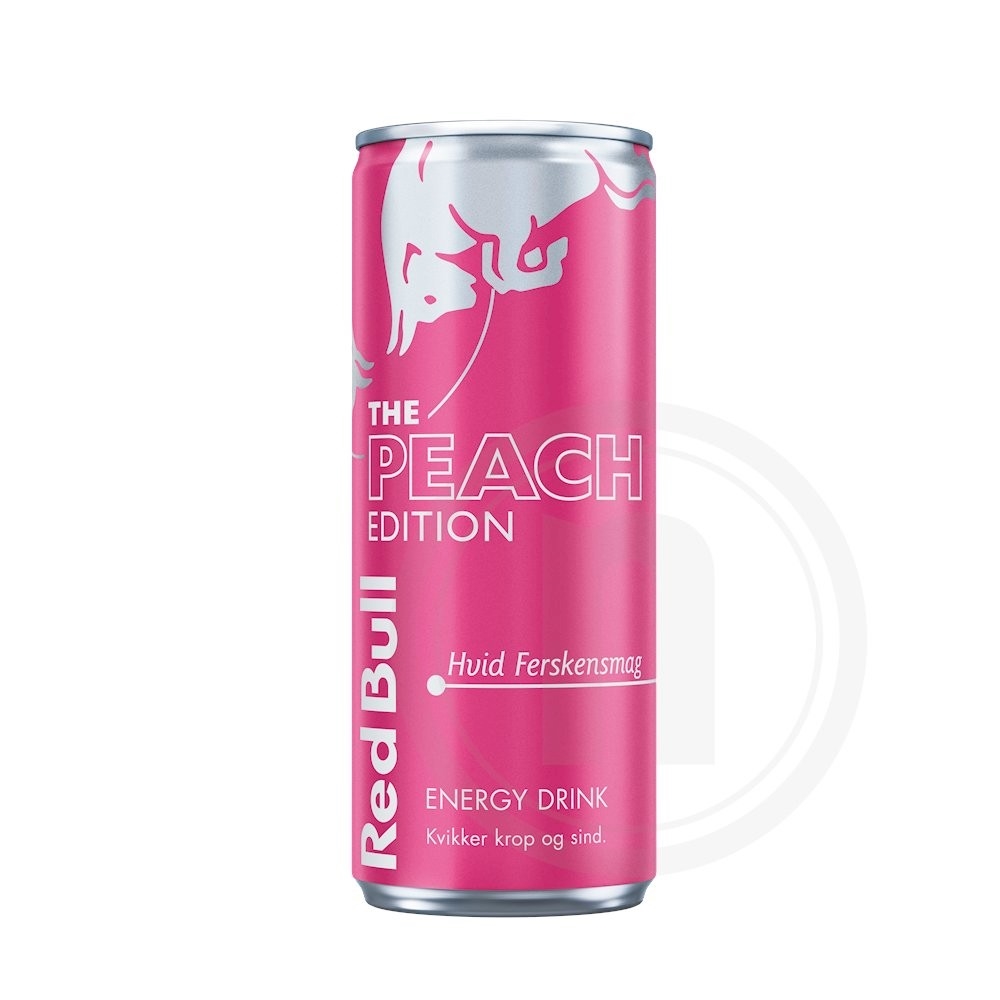 Red Bull m. hvid fersken