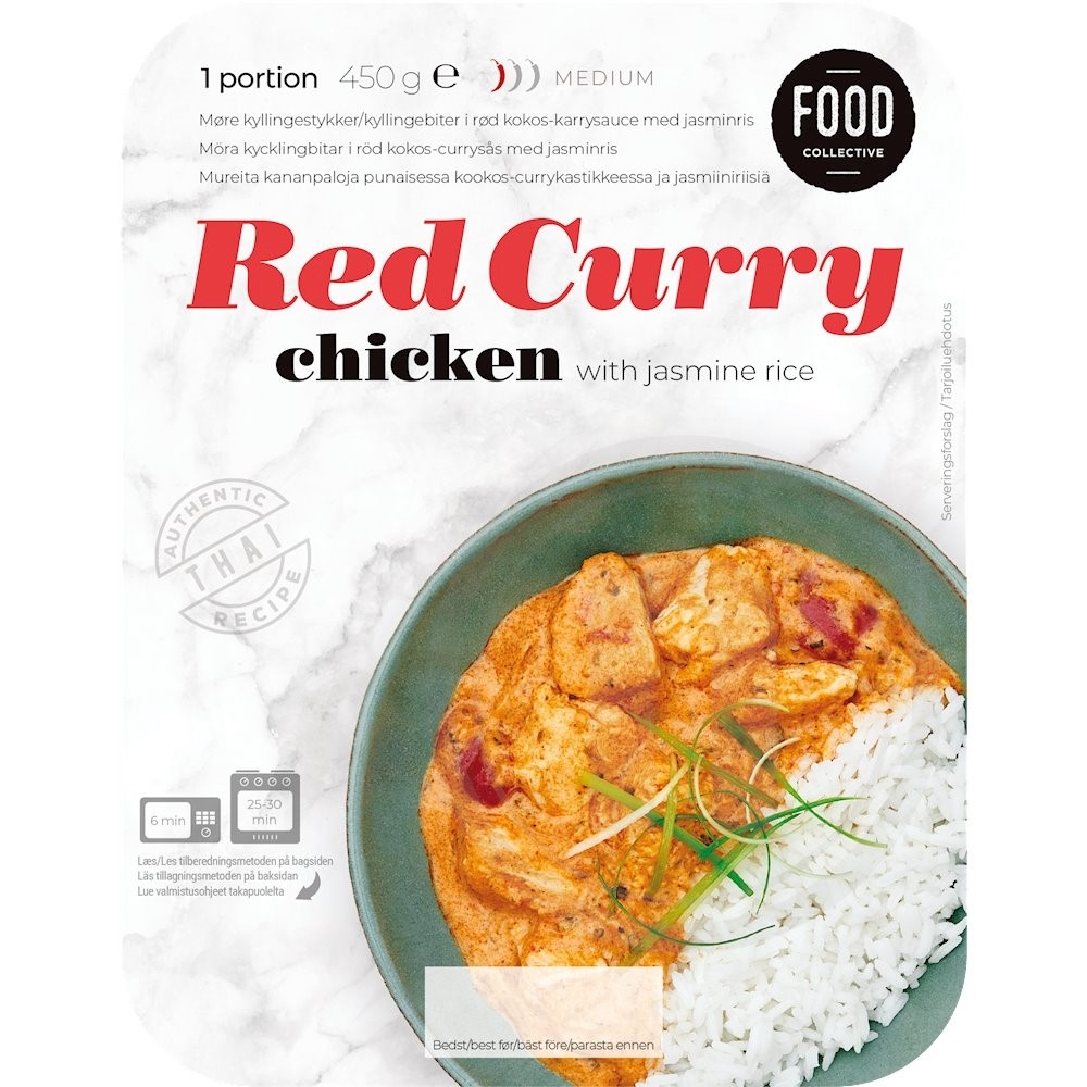 Red Curry Chicken (medium)