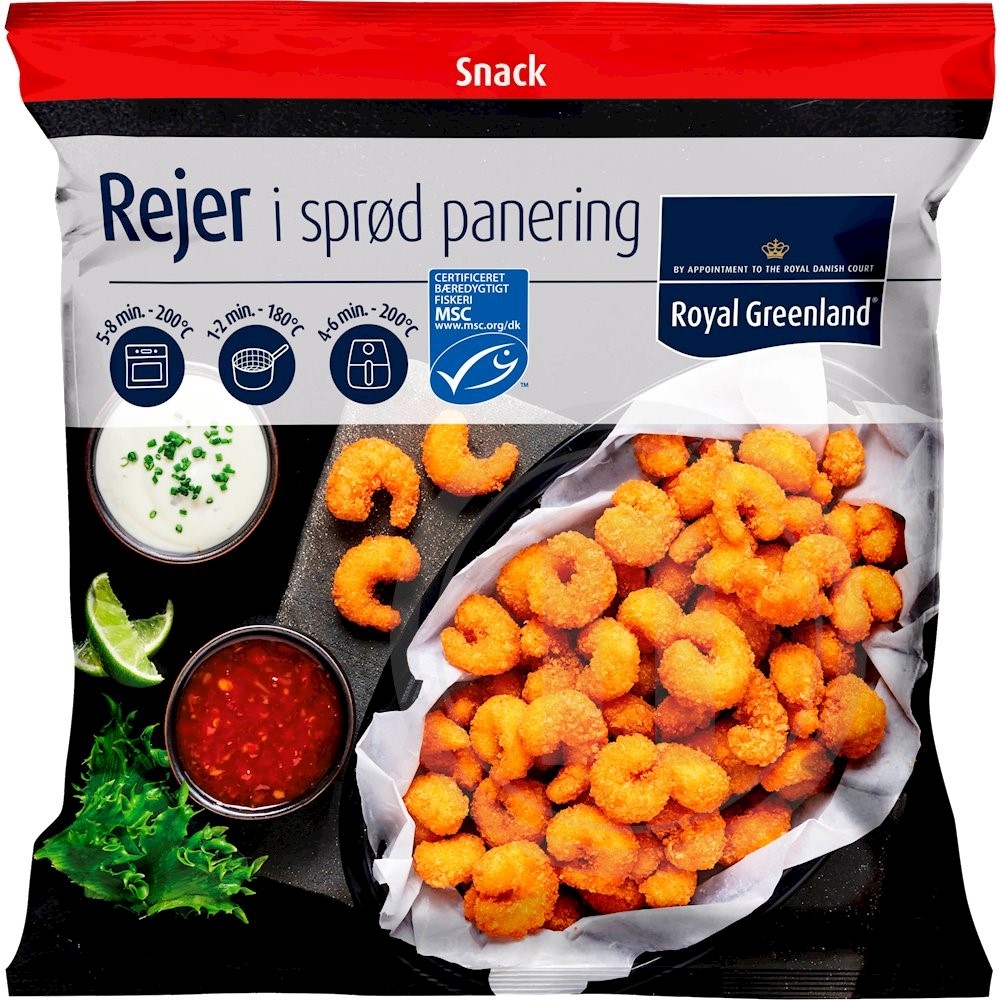 Royal Greenland Rejer i Sprød Panering