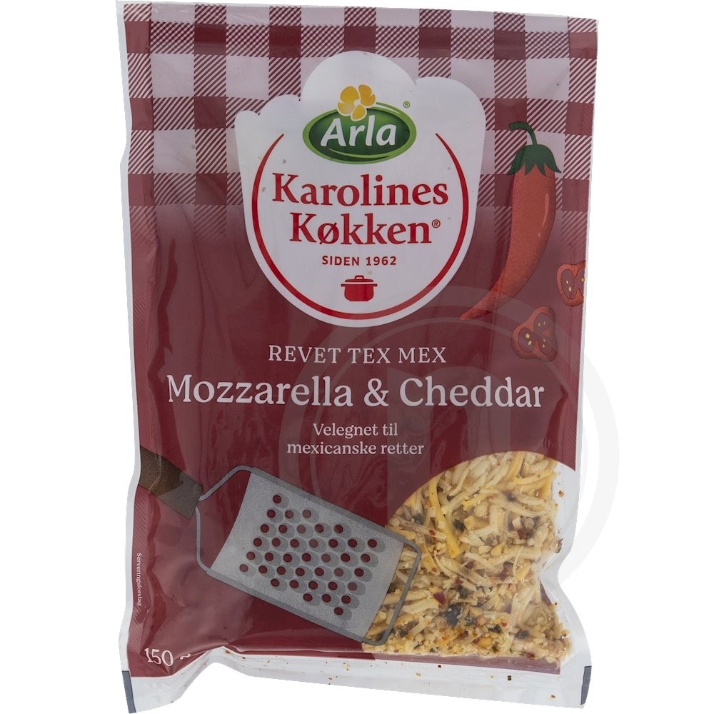 Revet ost mozzarella & cheddar