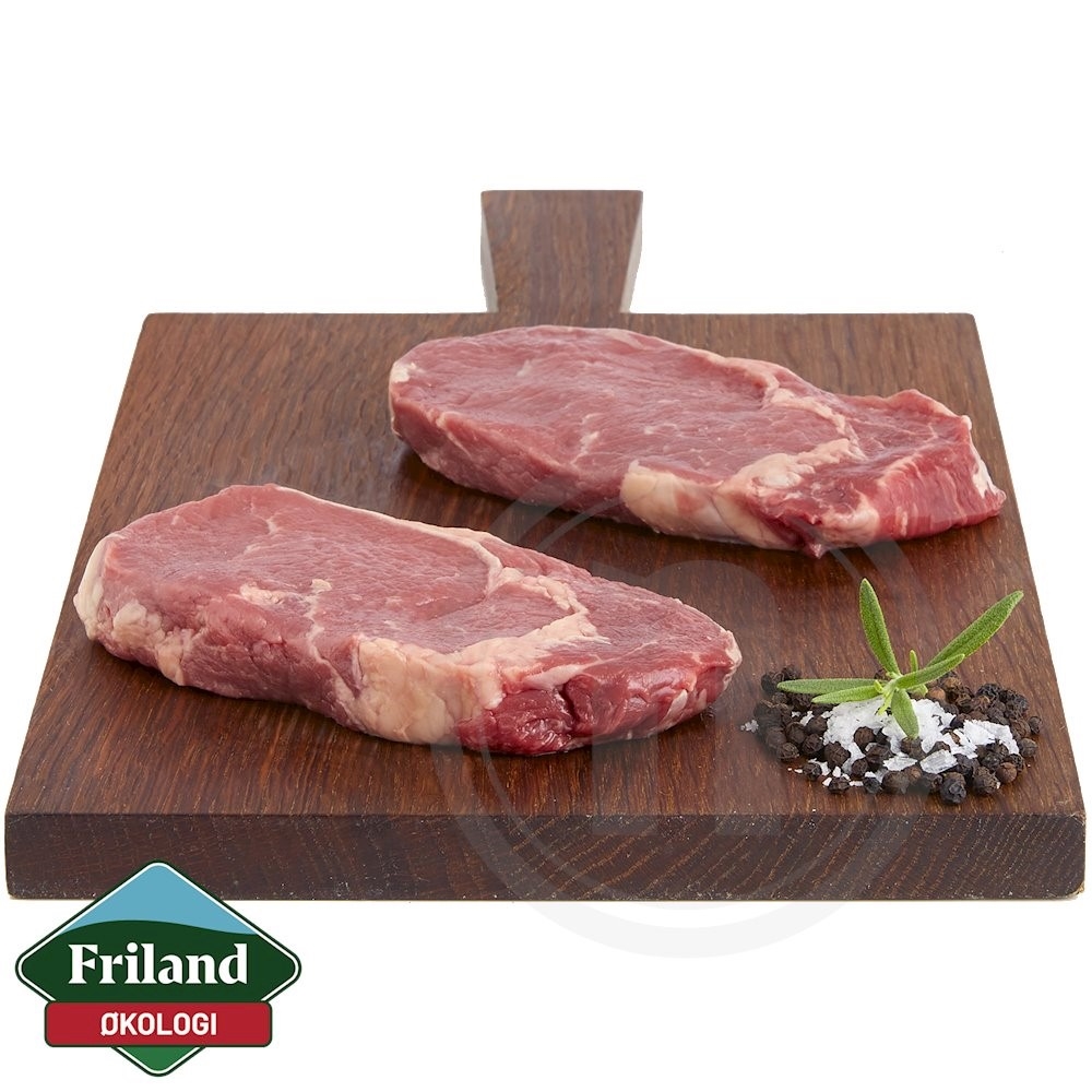 Friland Ribeye steak øko. 2 stk. 350 g