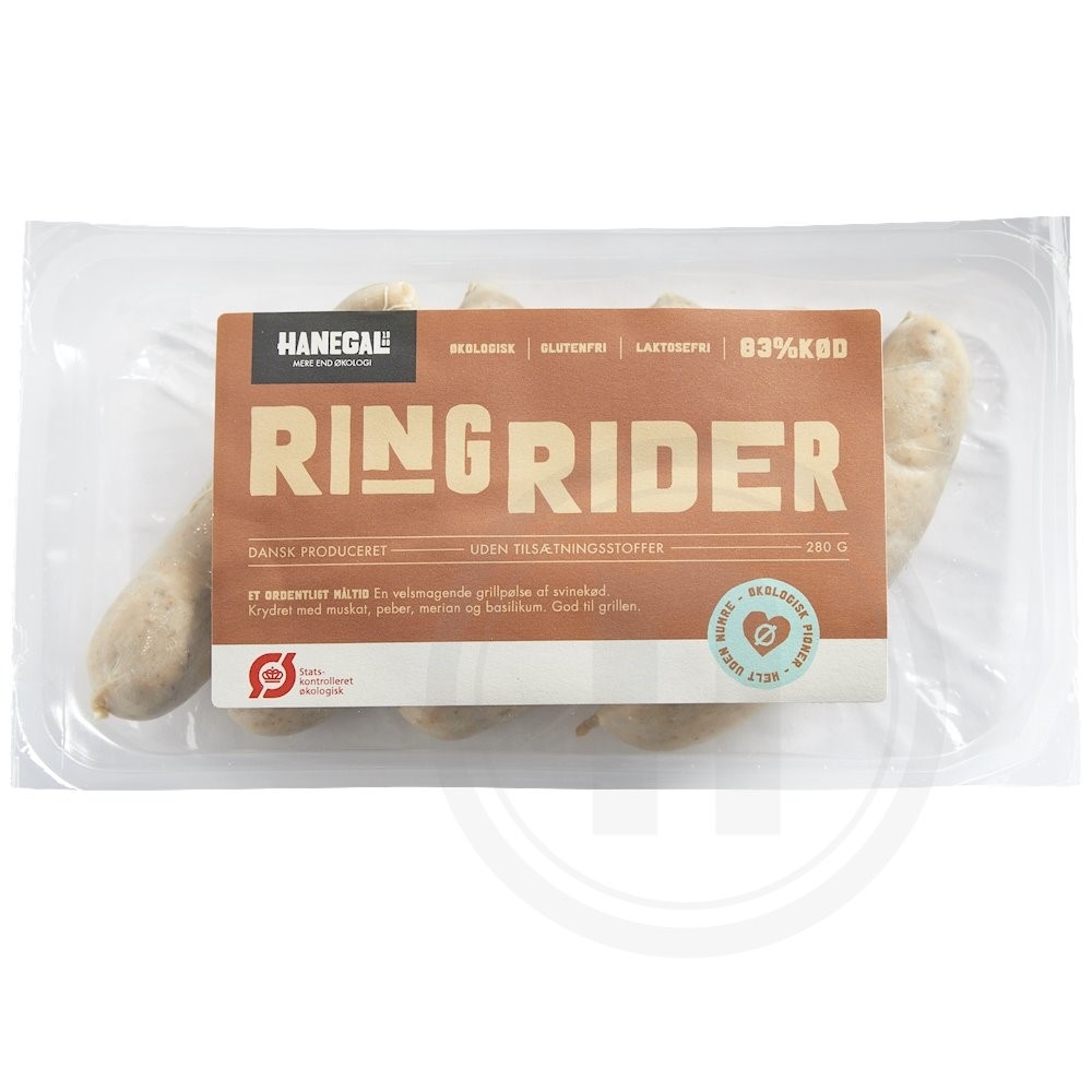 Ringrider pølser øko.