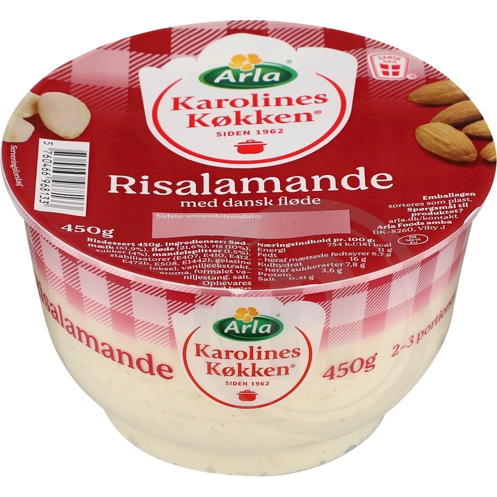 Arla Karolines Køkken Risalamande