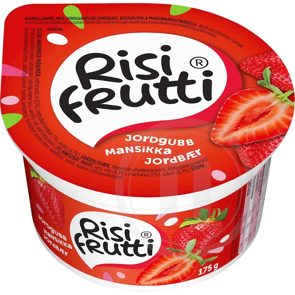 Risifrutti m. jordbær
