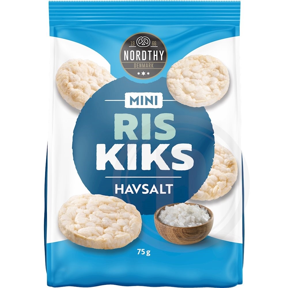 Riskiks m. havsalt (mini)